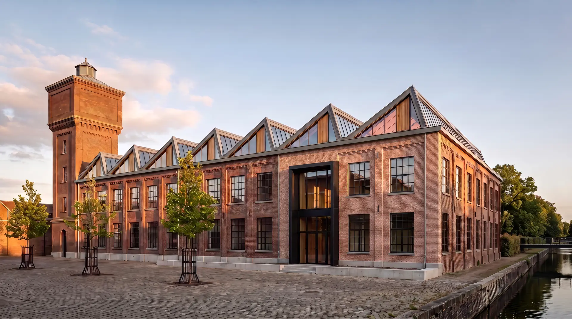 Nieuw metselwerk bijgezet