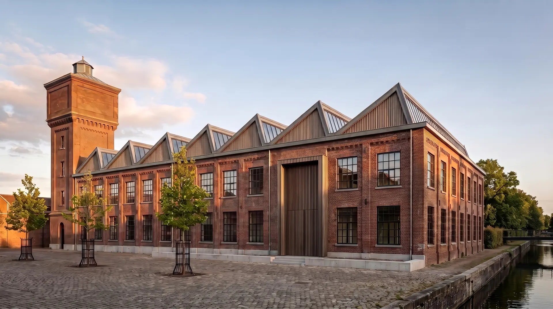 Verticale houten bekleding